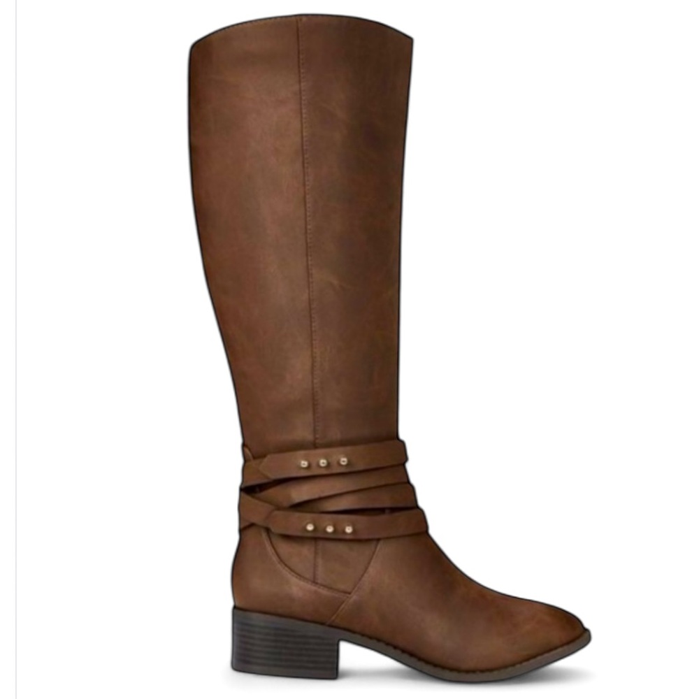 NWOB Material Girl Damien Faux Leather Tall Boots​